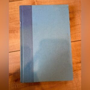 Blue Hardcover Book